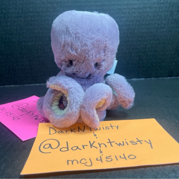BNWT JELLYCAT BABY/TINY MAYA OCTOPUS *NEVER 2ND HAND* 1 OWNER AUTH SALE RECEIPT - Picture 2 of 8